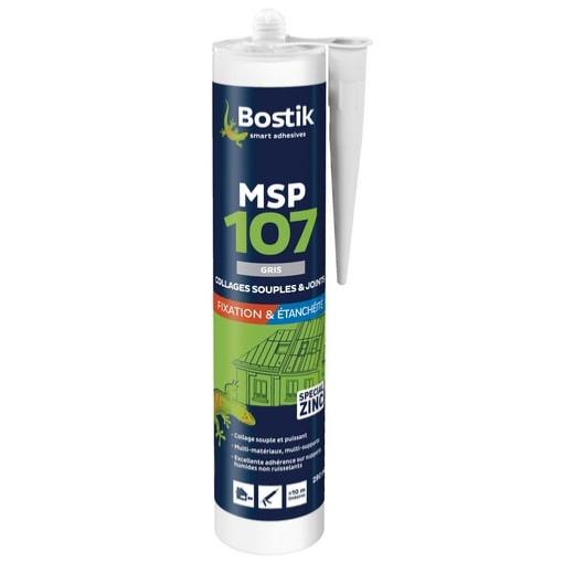 Mastic colle ms polymere msp 107 blanc 290 ml - Bostik