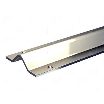 Rail Galva  visser au sol pour porte et portail coulissant 3m gv larg 60mm 20021 vv/3