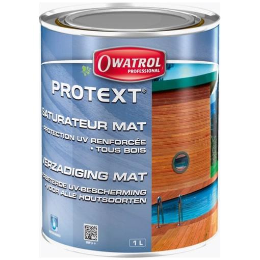 Saturateur Protext® aspect mat anti UV tous bois extérieur - Owatrol