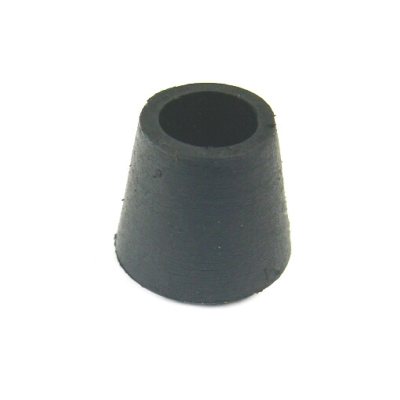 Embout couvrant caoutchouc noir 12mm (Lot x20) - Shepherd Hardware