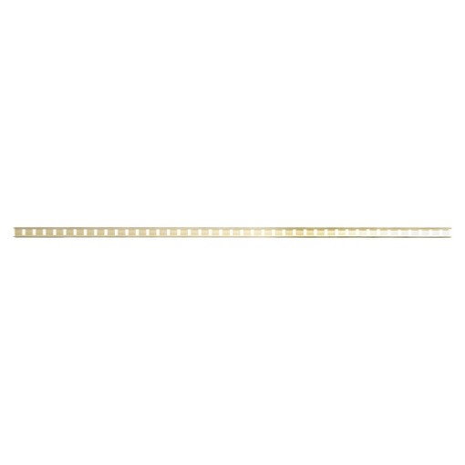 Crémaillère à encastrer aluminium finition mat 11mm - Lokendo