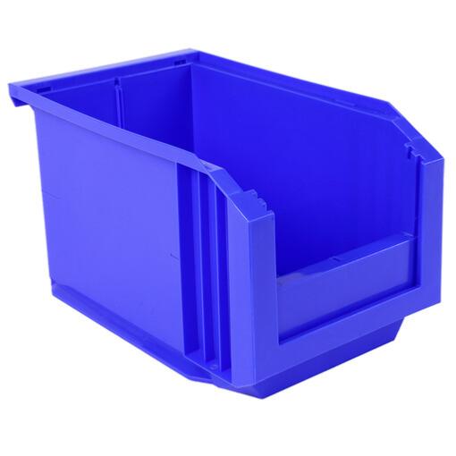 Bac à bec plastique solide anti-dérapant bleu 200x210x347mm (11L) - Novap