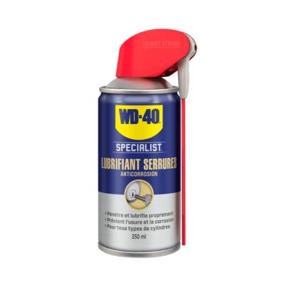 Lubrifiant serrure Specialist® sans graisse ni silicone (250ml) - WD40