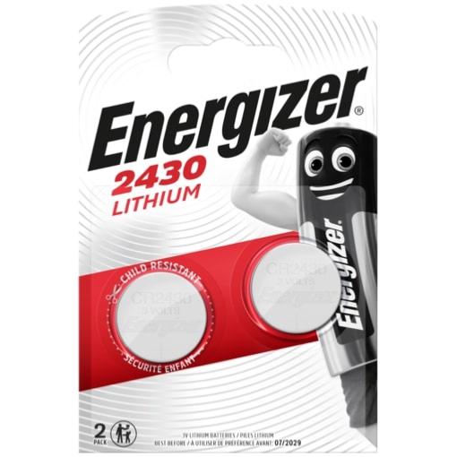 Pile type 2430 lithium (Carte 2 piles) - Energizer
