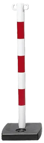POTEAU PVC S/SOCLE A LEST 4KG RGE/BL - Novap