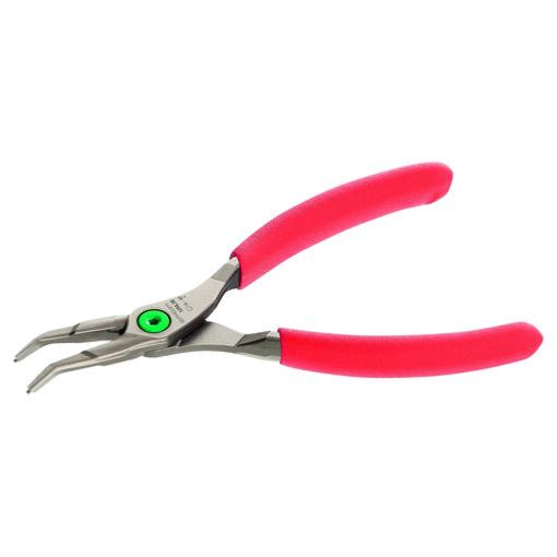 Pince pour circlips intérieurs bec coudé 45° 180mm Ø8-100 - Facom