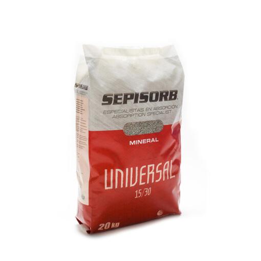 Absorbant minéral sépiolite grain moyen anti odeur liquide (20kg) - Global Hygiène