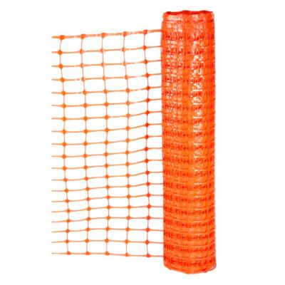 Barrière de chantier orange fluo 1x50m filet visible résistant 120gr/m2 - Novap