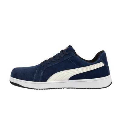 Chaussure sécurité ICONIC SUEDE NAVY LOW S1PL ESD FO HRO SR 640020 - Puma Safety