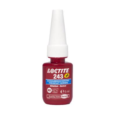 Colle mthacrylate frein filet rsistance moyenne pour filets mtalliques 243 - Loctite