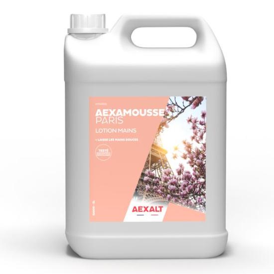 Crème lavante nettoyante lotion douce pour mains Aexamousse (Grand format 5L) - Aexalt