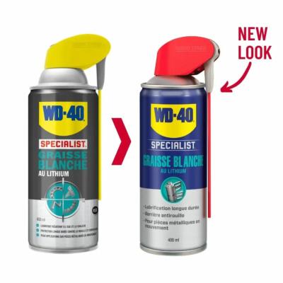 Graisse blanche lithium Specialist® lubrifie métal longue durée antirouille - WD40