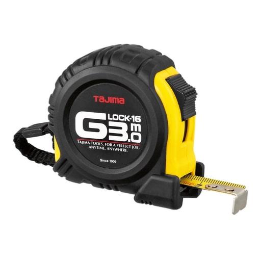 Mètre à ruban résistant magnétique G-Lock 3m - Tajima