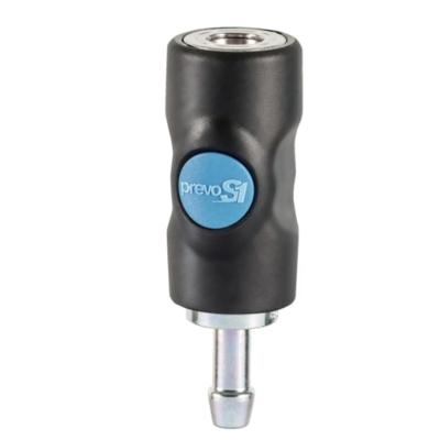 Raccord ISO B pour tuyau 8mm sur plaque 12bar 6mm - Prevost