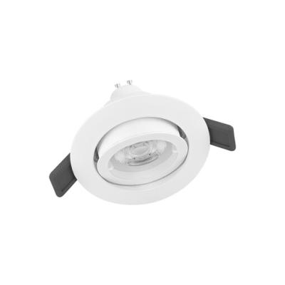 Spot lumire plafond LED orientable blanc IP20 8W 3000K - Ledvance