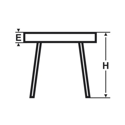 Table monteur standard 84x108x64cm charge 300kg - Virax
