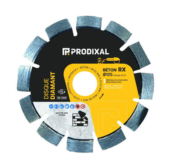 DISQUE FIN BETON RX - Prodixal