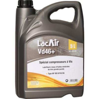 Huile spécial compresseur à vis VD46+ lubrifiant Lac'Air (5L) - Lacmé