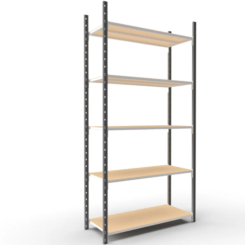 RAYONNAGE TUBULAIRE FLIP 5 NIVEAUX + 12 BACS A BECS EUROPEAN