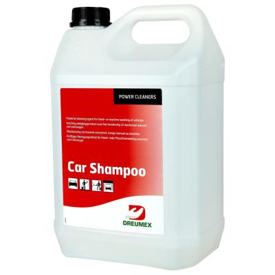 CAR SHAMPOO Shampooing carrosserie voiture effet brillant sans trace (5L) - Dreumex