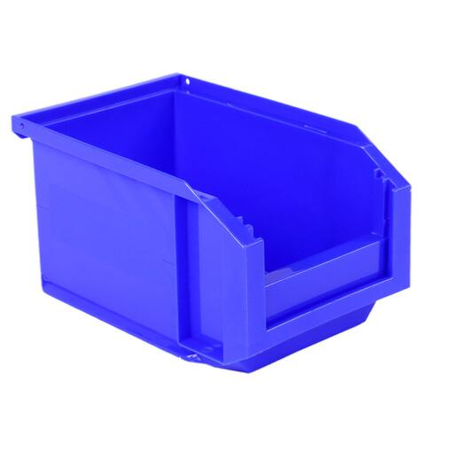 Bac à bec plastique solide anti-dérapant bleu 125x150x230mm (3L) - Novap