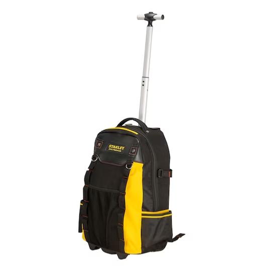 Sac à dos à roulettes porte outils multi poches nylon FatMax - Stanley