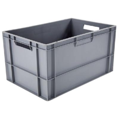 Bac palettisable europe plein gris rsistant 320x400x600mm (60L) - Novap