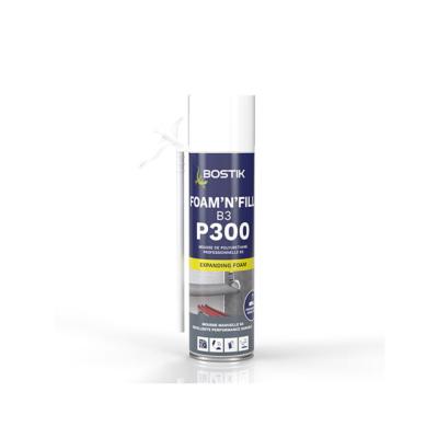 Mousse Polyurthane Mono Composant 500ml P300 B3 Manuelle FOAM'N'FILL - Bostik