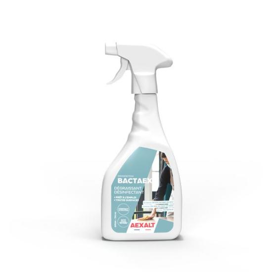 Spray pro multi-surface désinfectant nettoyant dégraissant BACTAEX (750ml) BP084 - Aexalt