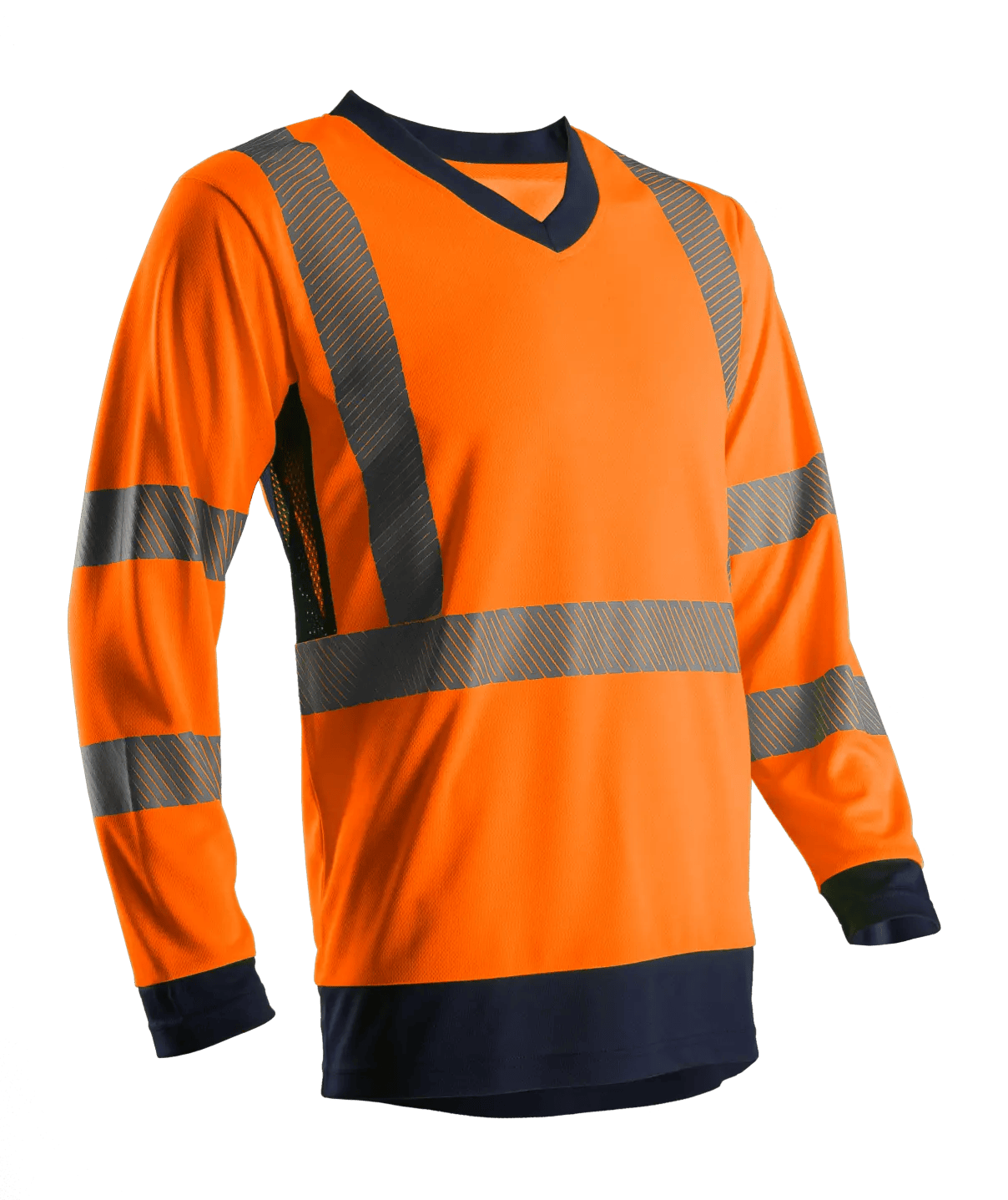 T-SHIRT SUNO HI-VIZ ORANGE/MARINE - Coverguard