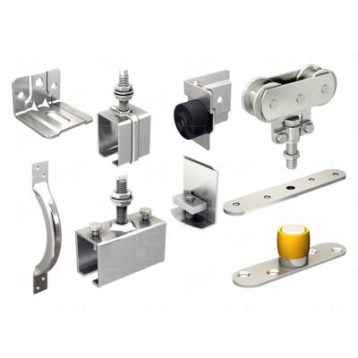 Kit Système Portes Lourdes Coulissantes Déplacement Droit 150kg max (5040GVU-4 SPORTUB®) - Mantion