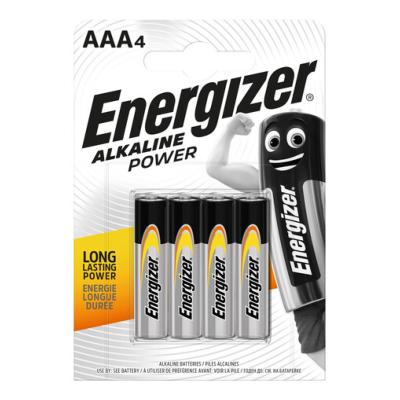 Pile Alcaline Power AAA LR03 1,5V (Carte 4 piles) - Energizer