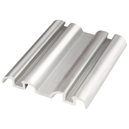 Rails de guidage aluminium 2000x80x40 rails bas LOK89 pour kit de galets LOK87 - Lokendo