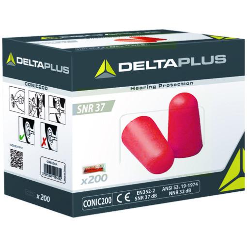 Boîte distributrice bouchons d'oreilles boule quies (200 paires) - Delta Plus