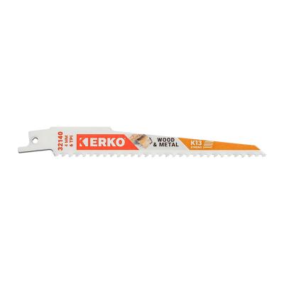 Lame scie sabre bois 6TPI K13 Bimetal 19x1.3mm Wood & Metal (Lot de 5) - Erko