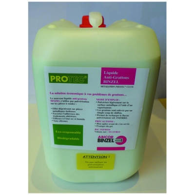 Liquide anti-grattons PROTEC® anti-adhésion soudure (10L) - Binzel