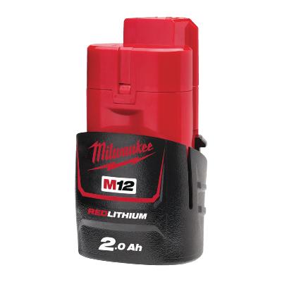 Pack NRJ M12 NRG-201 Batterie 12V 2Ah + Chargeur C12 C - Milwaukee
